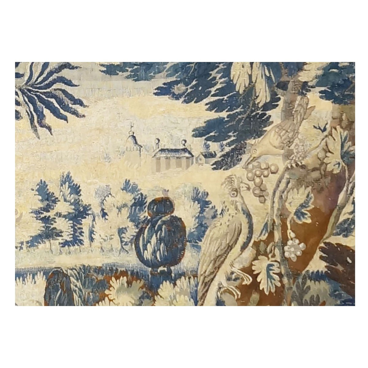 17th Century 11x13 Antique Mortlake English Tapestry  #9902475 image 1
