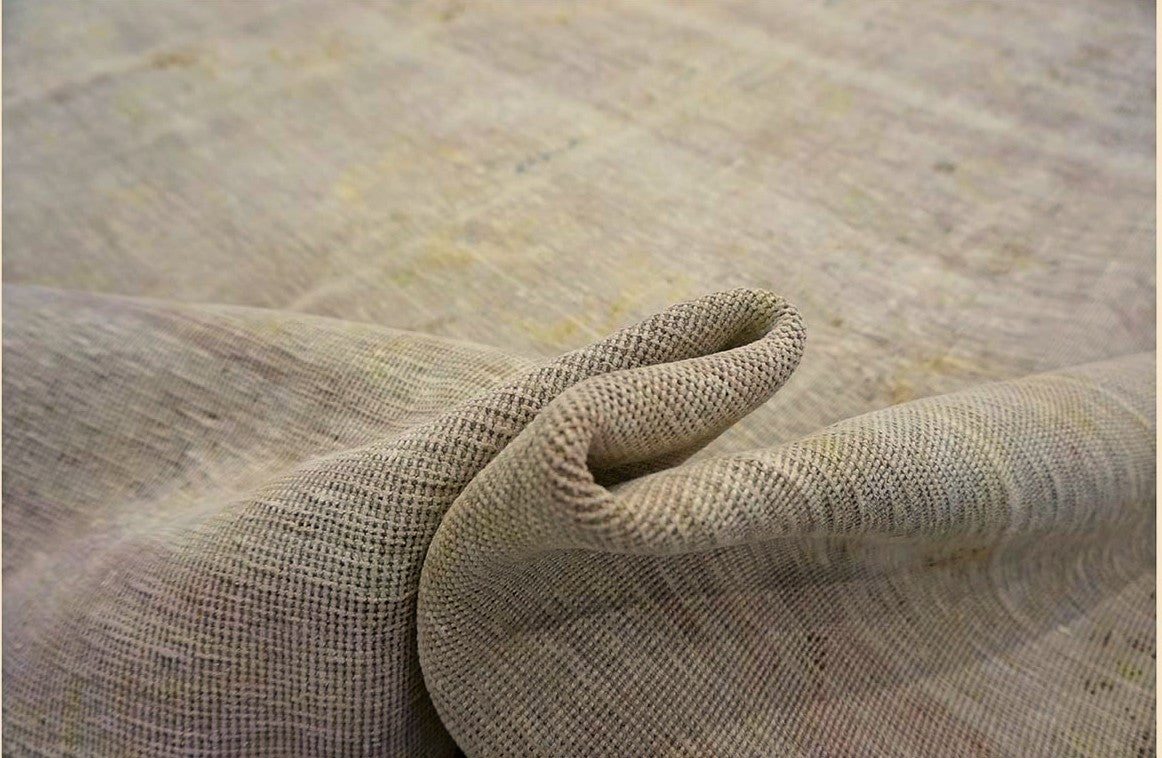 Antique Persian Flatweave Wool 8x10 Distressed Brown Handmade Area Rug # 1141990