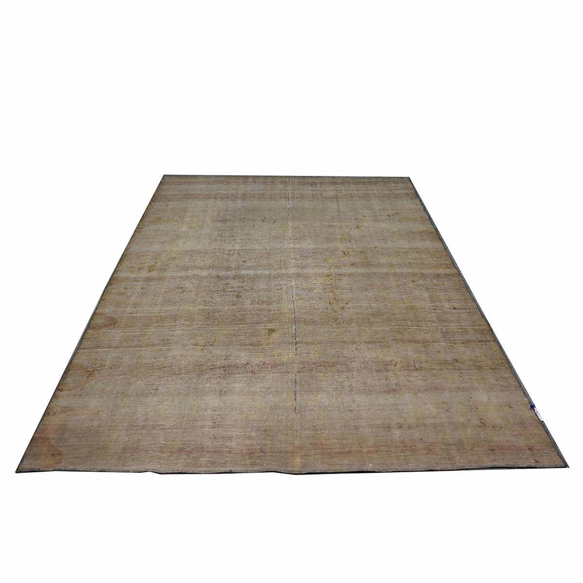 Antique Persian Flatweave Wool 8x10 Distressed Brown Handmade Area Rug # 1141990