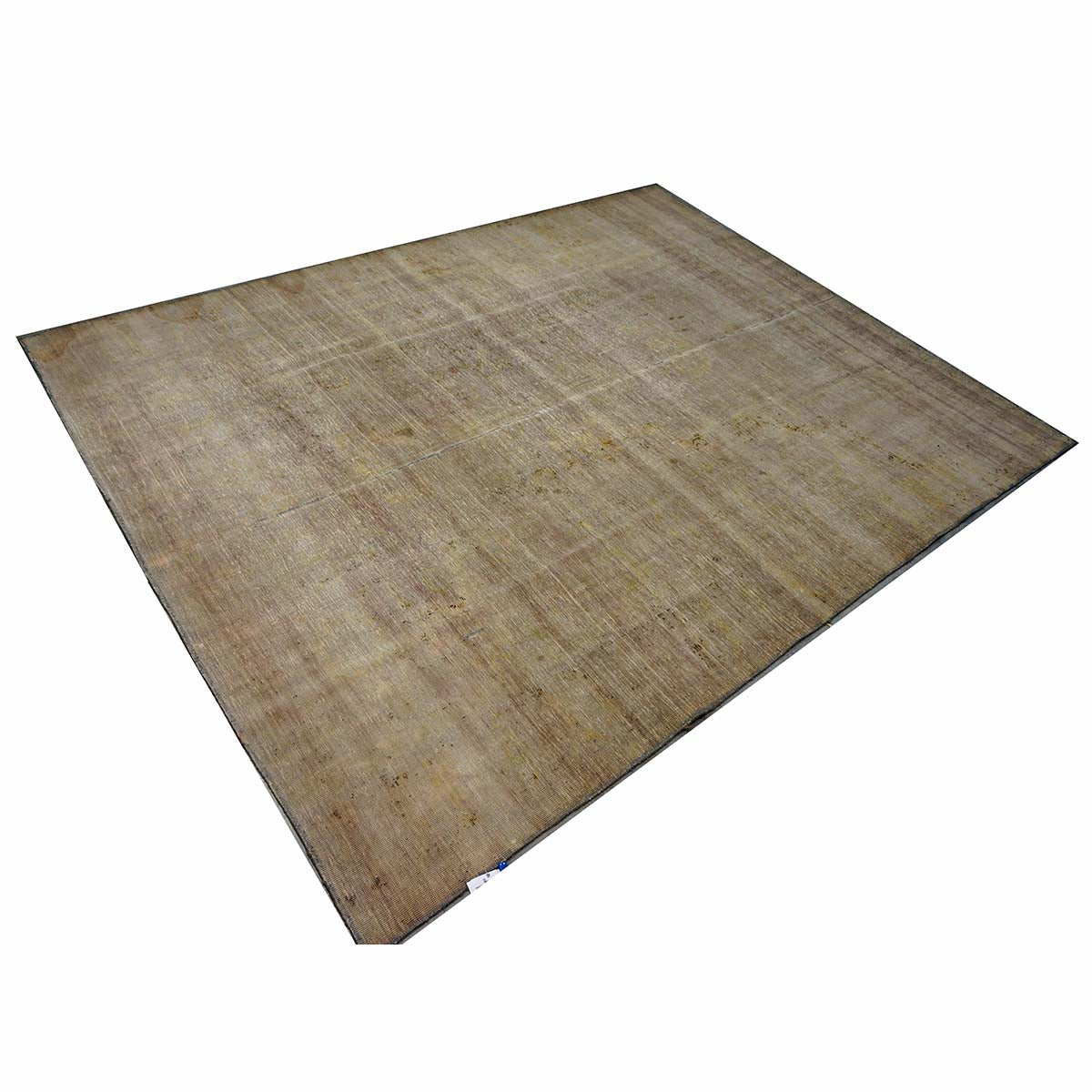 Antique Persian Flatweave Wool 8x10 Distressed Brown Handmade Area Rug # 1141990