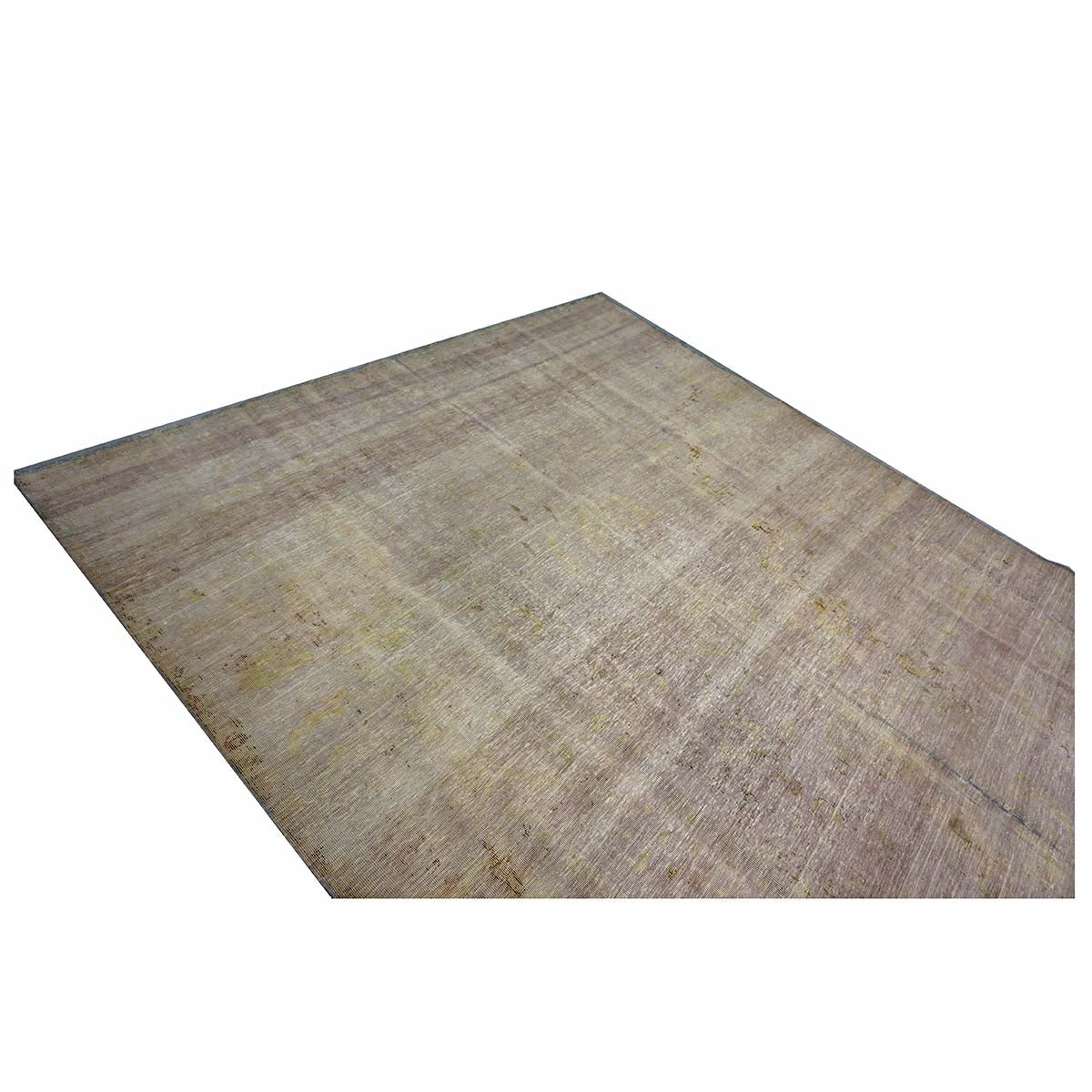 Antique Persian Flatweave Wool 8x10 Distressed Brown Handmade Area Rug # 1141990