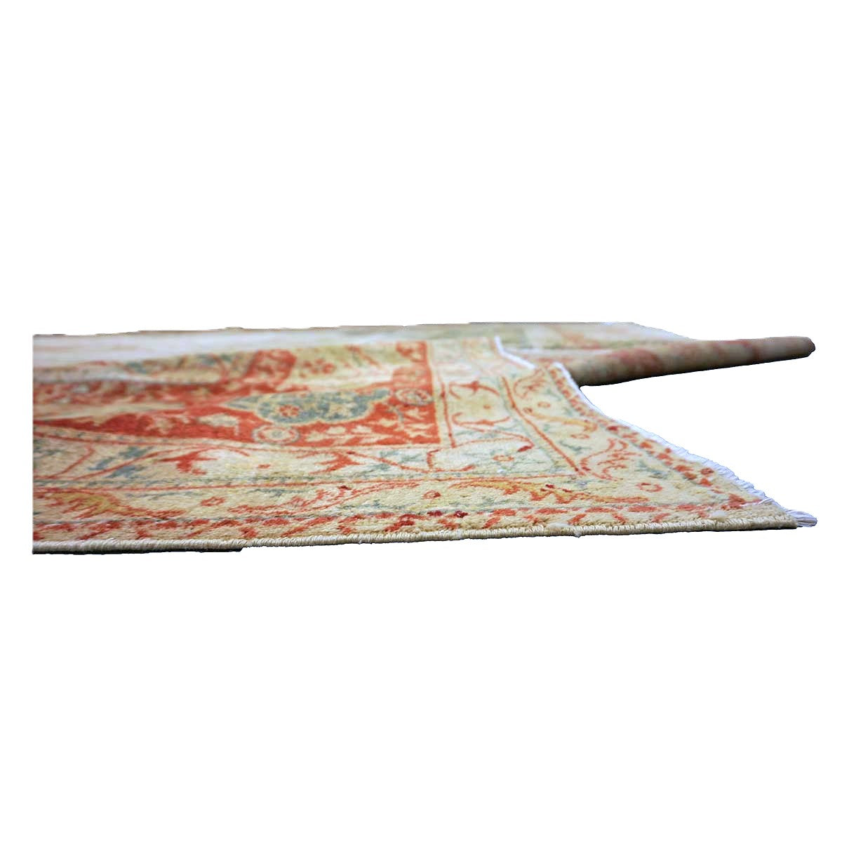 Antique Turkish Sivas Wool 14x19 Ivory, Blue & Red Handmade Oversized Area Rug #1144248