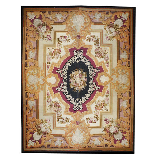 18th Century 14x17 French Aubusson Tapestry Rug #9902078 image 0