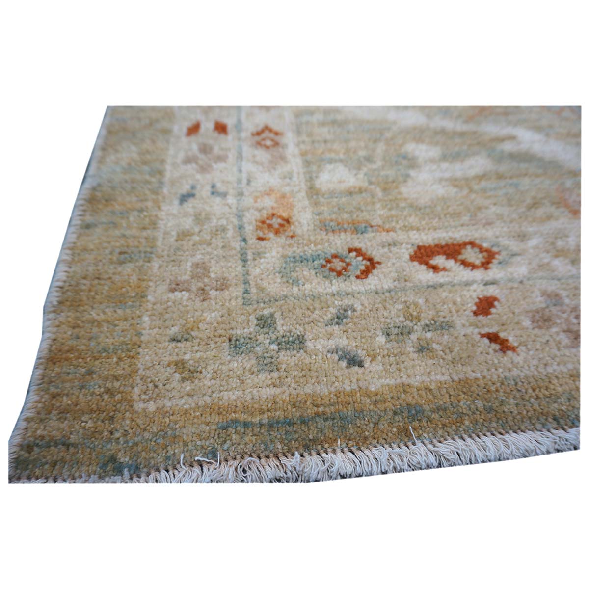 Sultanabad Master 3x12 Khaki, Slate, & Rust Hall Runner #1142113 image 8