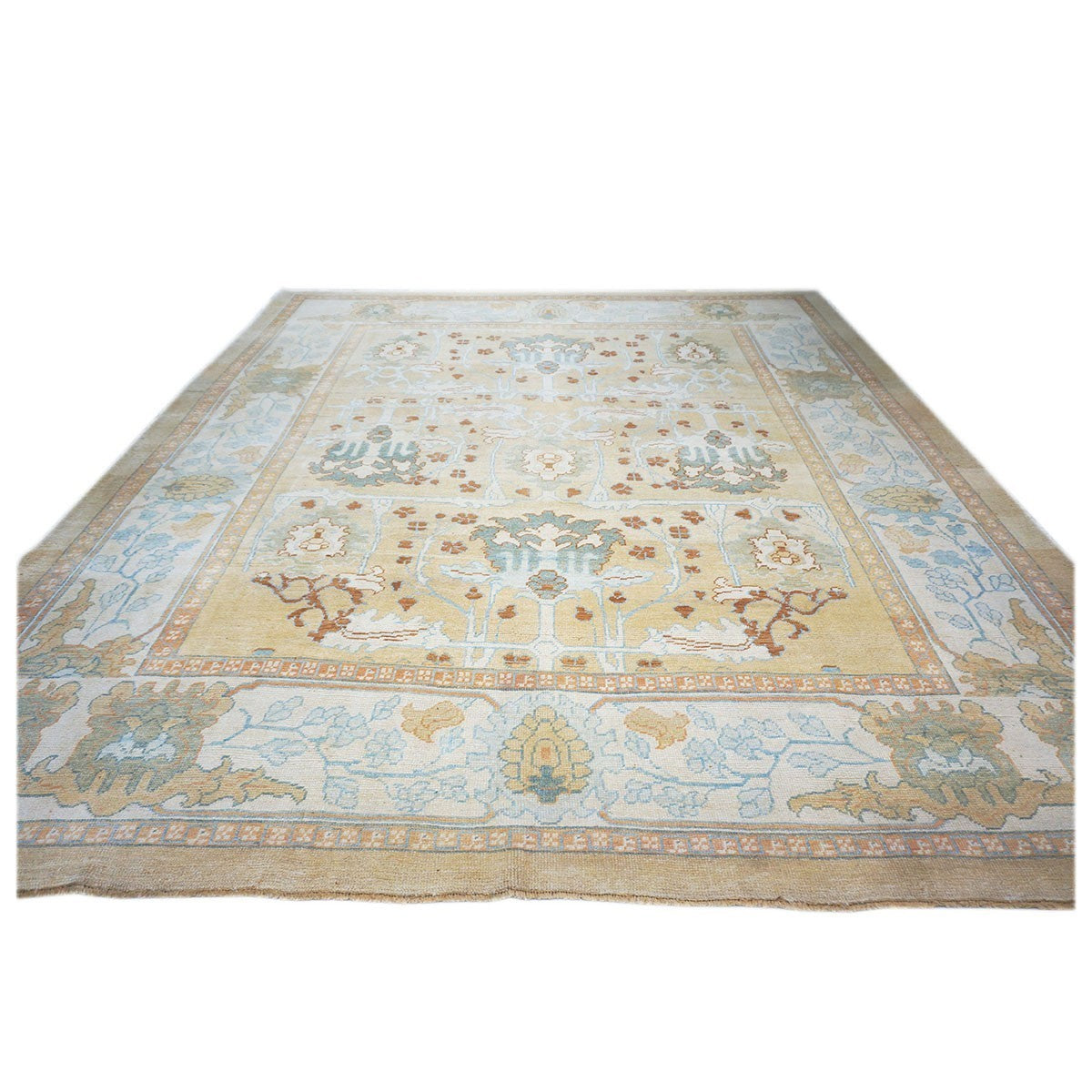 21st Centurey Turkish Donegal Master 12X14 Tan Area Rug #1140669 image 1