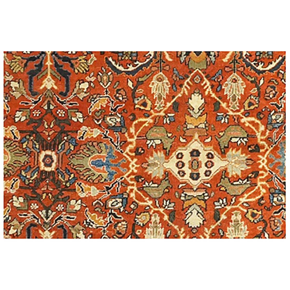 Antique Persian Sultanabad 10x12 Red Handmade Rug #1142101 image 3