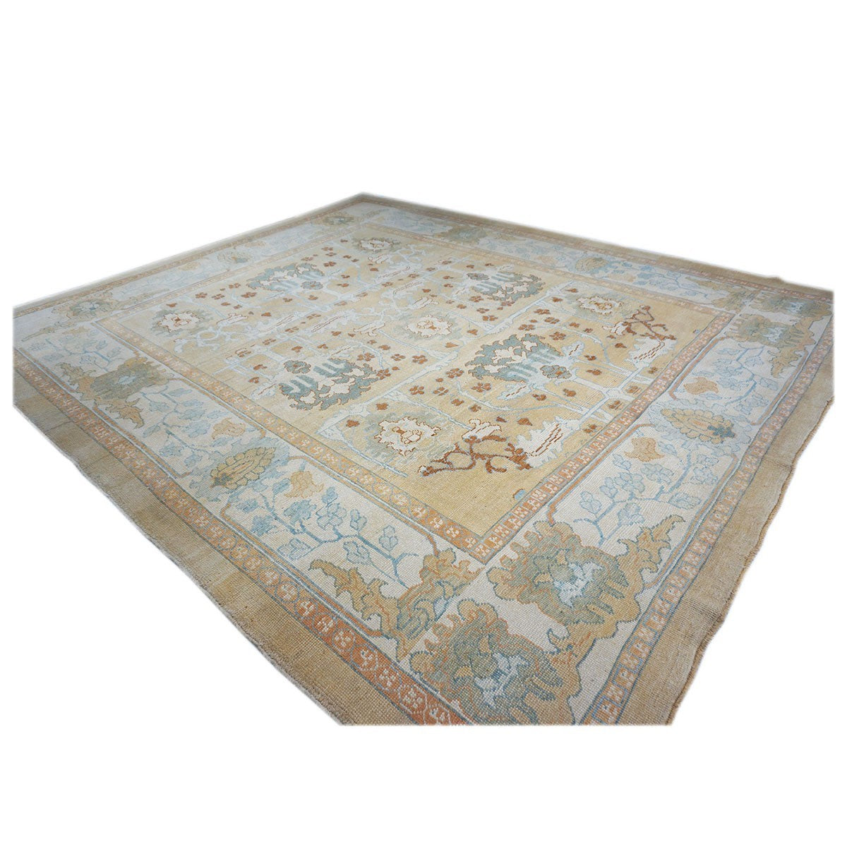 21st Centurey Turkish Donegal Master 12X14 Tan Area Rug #1140669 image 2