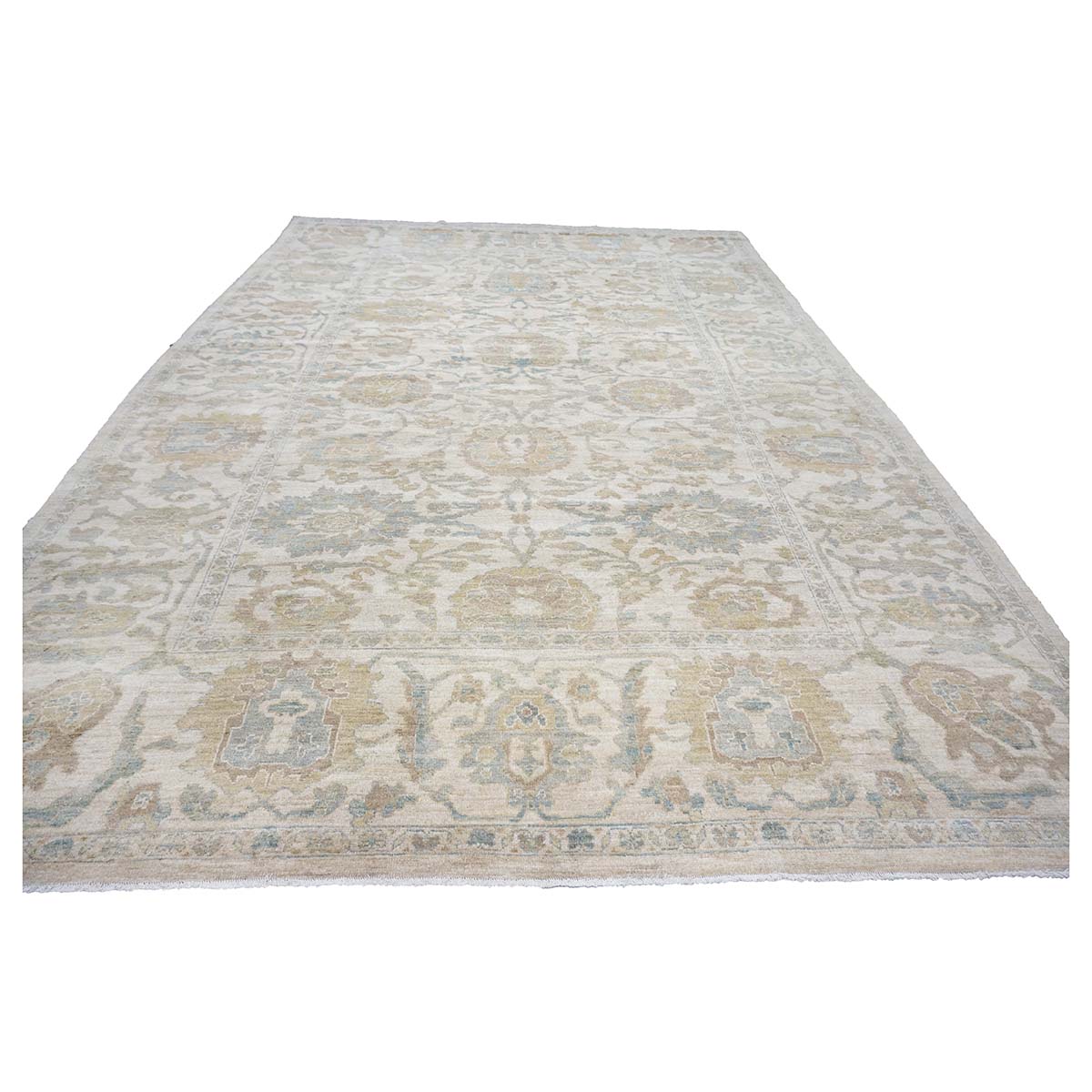Sultanabad Master 10x14 Ivory Handmade Area Rug #1142156 image 3