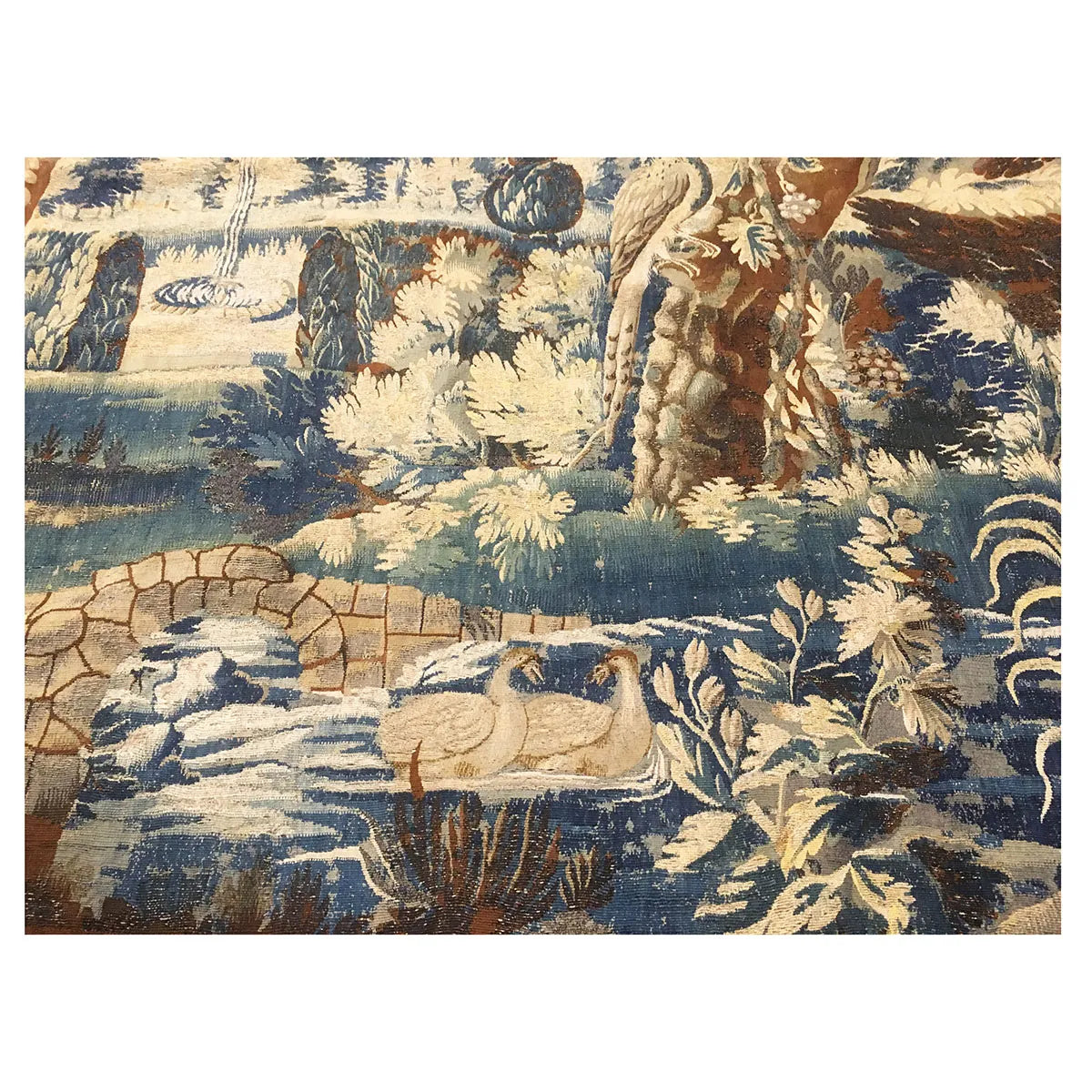 17th Century 11x13 Antique Mortlake English Tapestry  #9902475 image 6