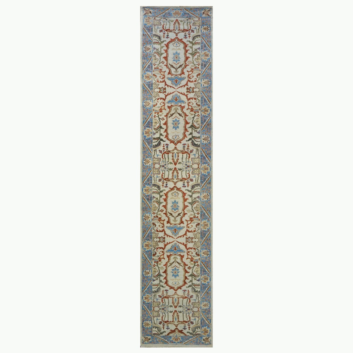 Sultanabad Masters Collection 3X14 Ivory Hall Runner #1143751 image 0