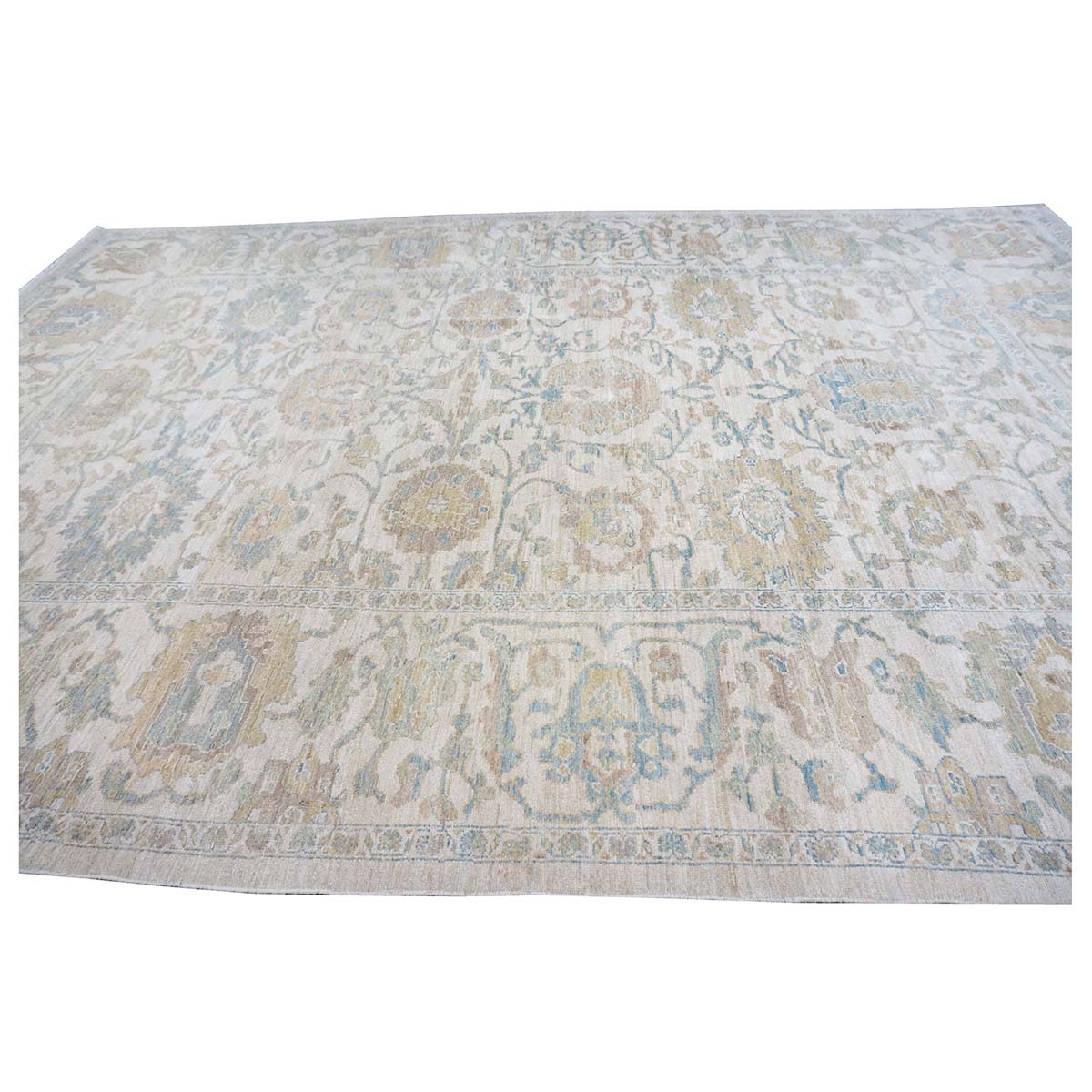 Sultanabad Master 10x14 Ivory Handmade Area Rug #1142156 image 9