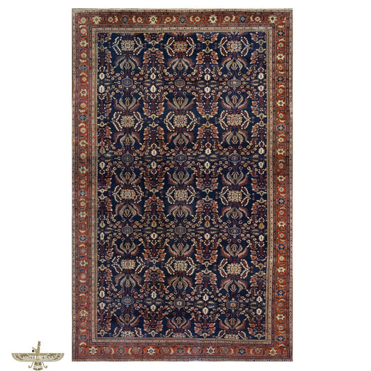 Area Rugs: Antique Persian Oversize 14x28 Sultanabad Rug #1140281 image 0