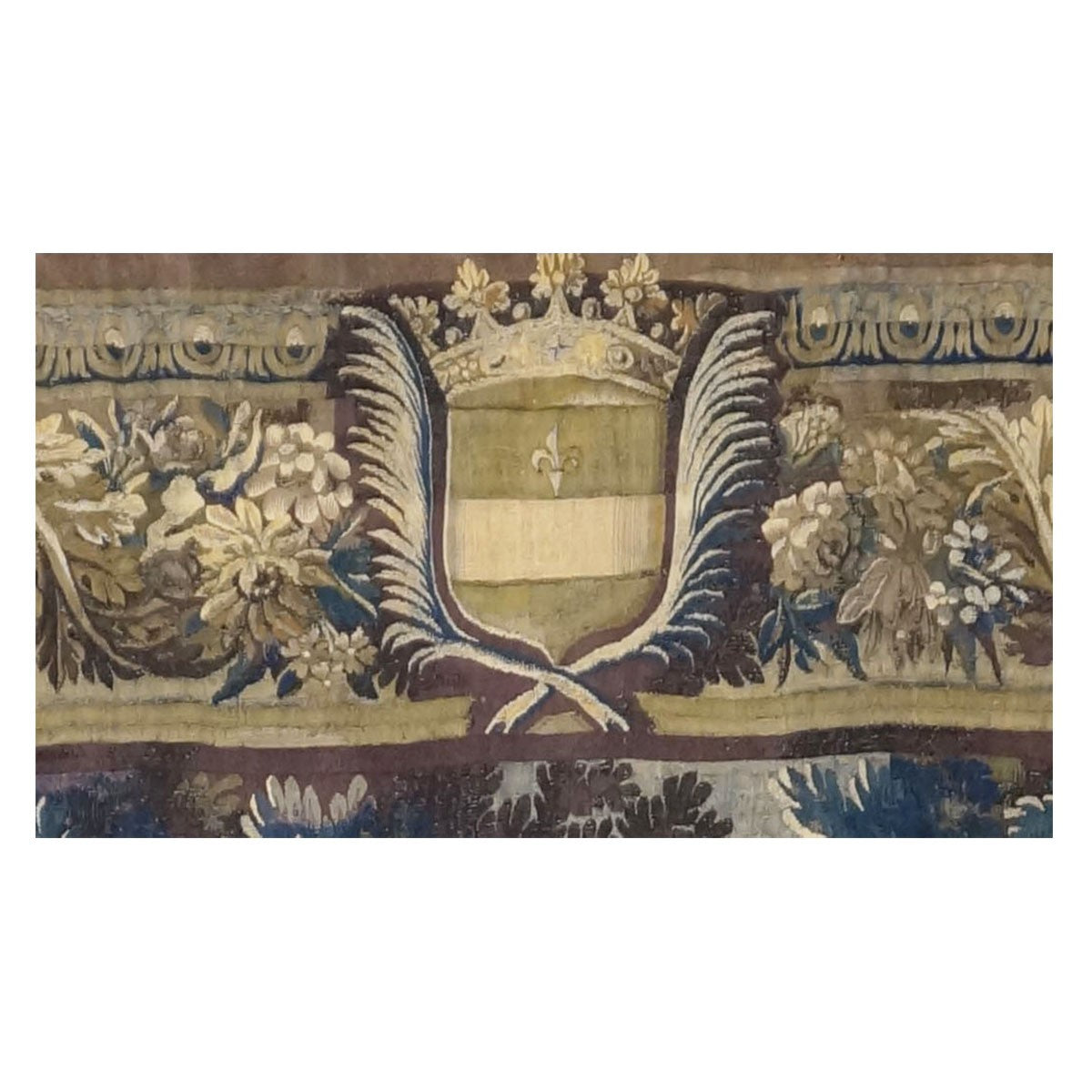 17th Century 11x13 Antique Mortlake English Tapestry  #9902475 image 2