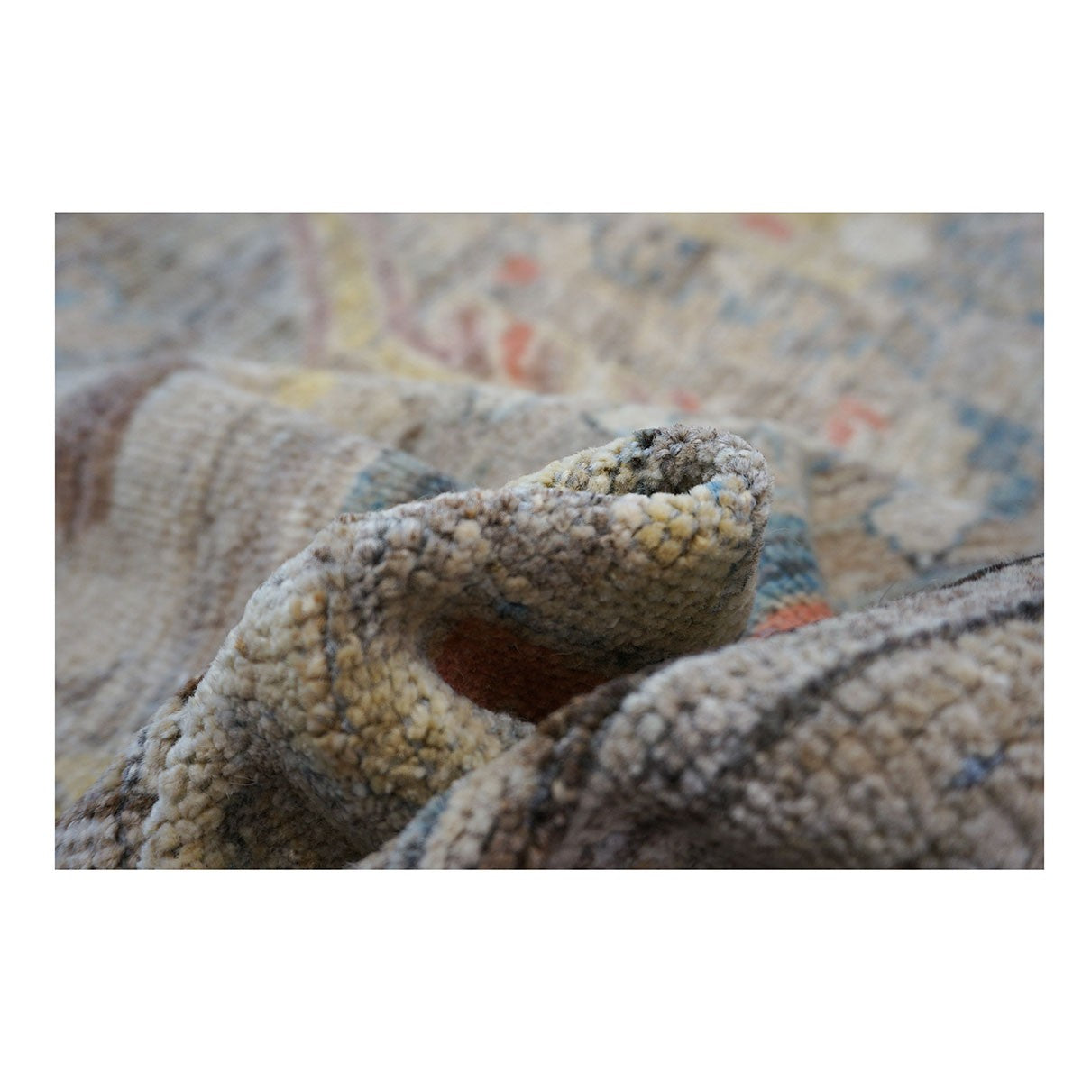 Mansion-Sized 21st Century Sultanabad Master 19x33 Light Blue Handmade Area Rug #1144122 image 15