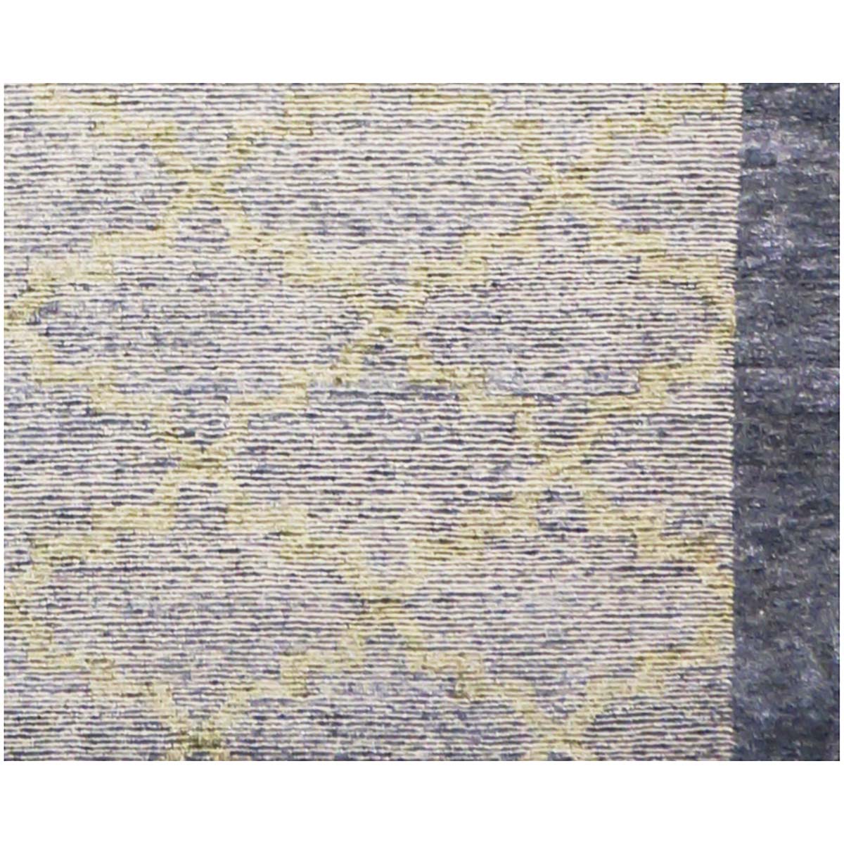 Nepalese Modern Wool & Silk 10X14 Slate Blue & Light Green Handmade Area Rug #1143599 image 12