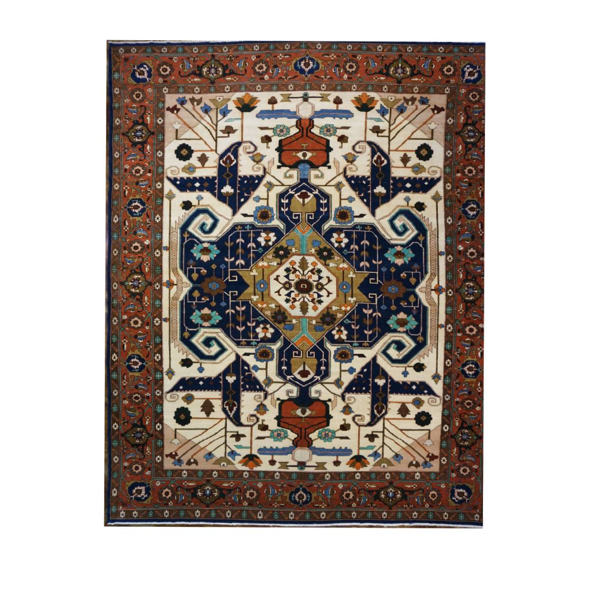 Area Rugs: Persian 12 x 18 Tabriz 100% Wool Antique #9902704 image 0