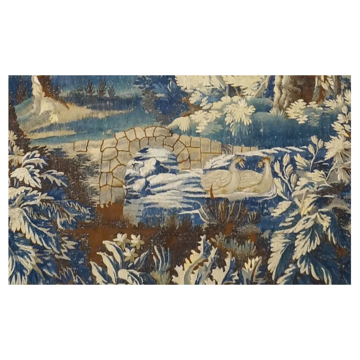 17th Century 11x13 Antique Mortlake English Tapestry  #9902475 image 3