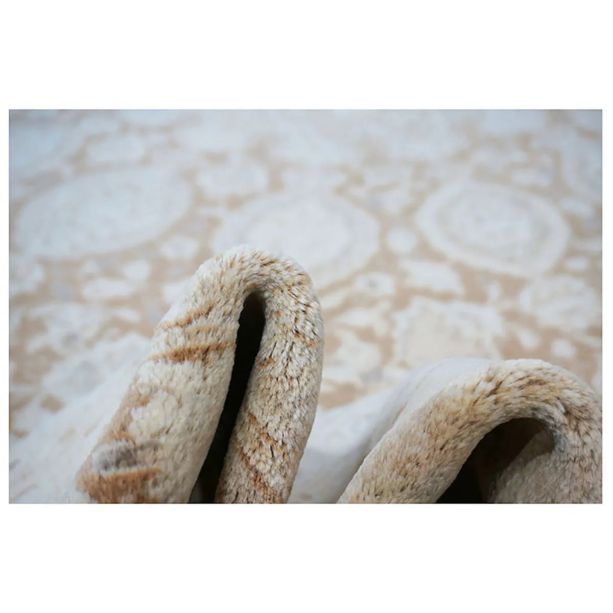 Antique Persian Tabriz 10X13 Tan, Ivory, & Brown Area Rug #9902077 image 6